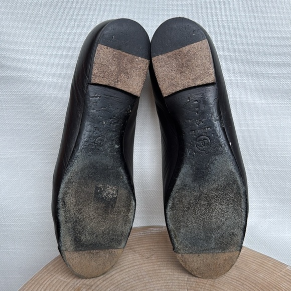 Authentic CHANEL Camellia Ballet Flats | Size 40 | Luxury Leather/Satin - Picture 11 of 13